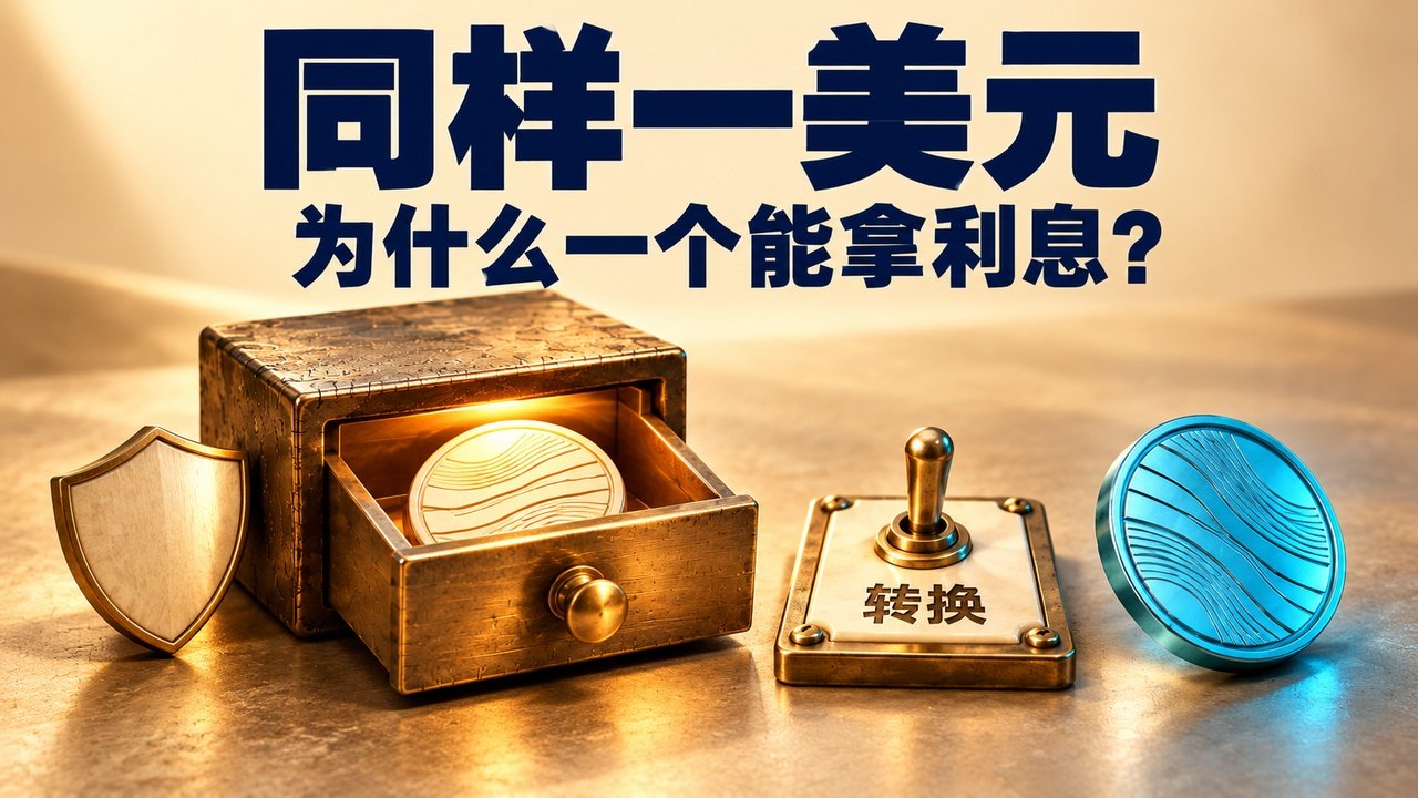 同样一美元，换成稳定币就不能拿利息？SoFi 的代币化存款讲清楚了